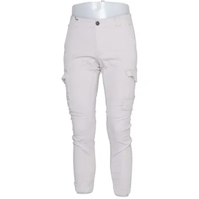 Cargobyxor (Beige) från Jack & Jones Elastan, Återvunnen bomull