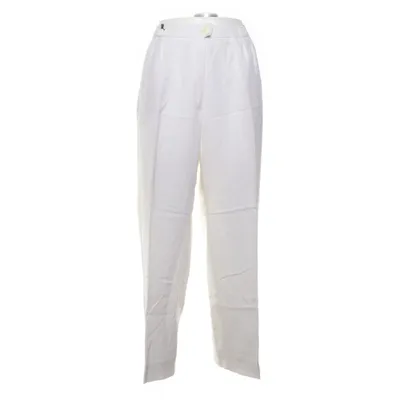 Pantalon patte d'éléphant (Blanc) de Jarl Häller Polyester, Soie, Viscose