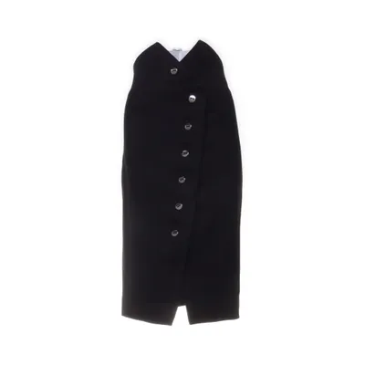 Skirt (Black) from IRO Cotton, Elastane, Wool, Viscose