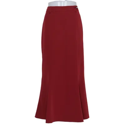 Jupe longue (Rouge) de Heine Élasthane, Polyester