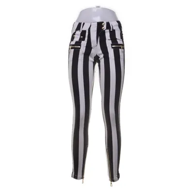 Byxor (Svart, Vit) från Balmain x H&M Elastan, Bomull