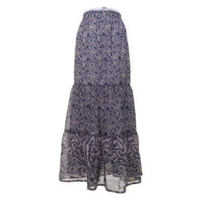 Maxi skirt (Gray, Multicolored) from Indiska Polyester
