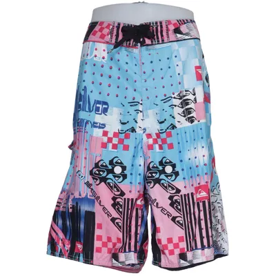Shorts (Blå, Rosa, Svart, Vit, Flerfärgad) från Quiksilver Polyester