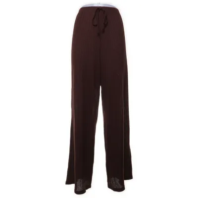 Byxor (Brun) från Shein Curve Elastan, Polyester