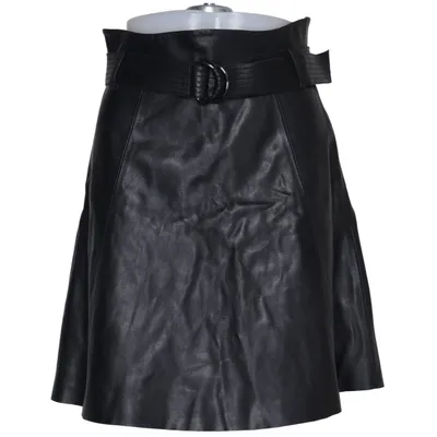 Läderkjol (Svart) från Ba&sh Elastan, Skinn, Polyester