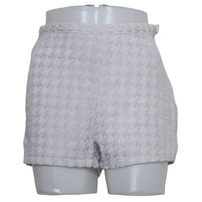 Short (Gris, Blanc) de American Apparel Polyester, Viscose