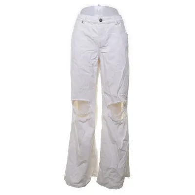 Jeans (Vit) från Divided by H&M Bomull, Elastan