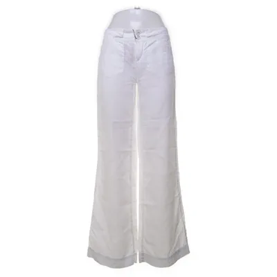 Palazzo pants (White) from United Colors of Benetton Linen