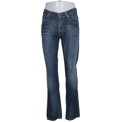 Spijkerbroek (Blauw) van Nudie Jeans Katoen