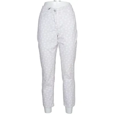 Broek (Raspberry) van Cambio Katoen, Elastaan