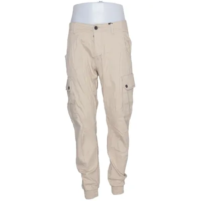 Cargobukser (Beige) fra Jack & Jones Jeans Intelligence Bomuld, Elastan