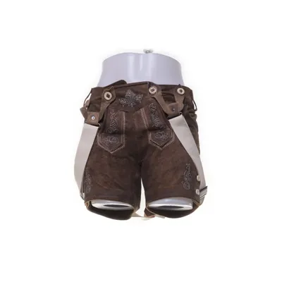 Lederhosen (Brown) from Fuchs Trachtenmoden Leather