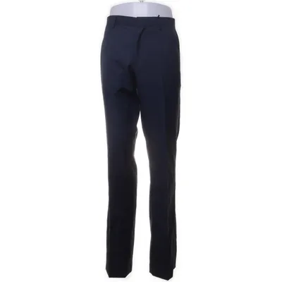Jakkesætsbukser (Blå) fra Marcus Polyester, Viscose
