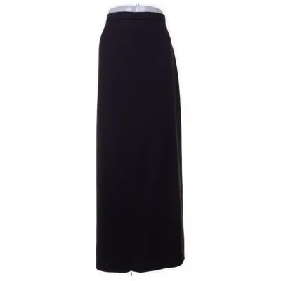 Långkjol (Blå) från She Elastan, Polyester, Ull