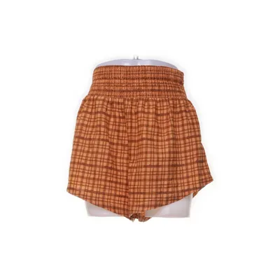 Shorts (Brown) from Collusion Cotton, Linen