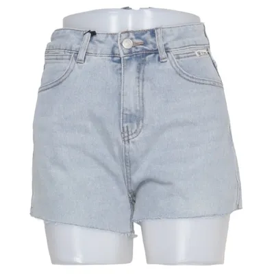 Denim shorts (Blauw) van Fashion Jeans Katoen, Elastaan, Polyester