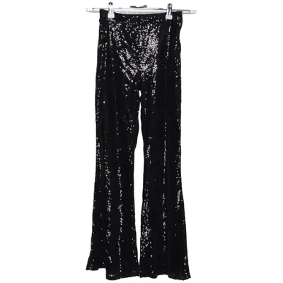 Byxor (Svart, Silverfärgad) från H&M Polyester