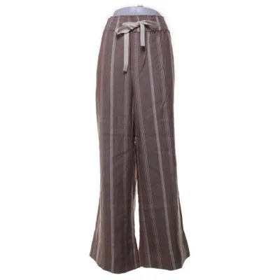 Palazzobukser (Brun, Flerfarvet) fra Noa Noa Bomuld, Linned, Polyester, Viscose