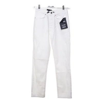 Jeans (Vit) från Never Denim Bomull, Lyocell