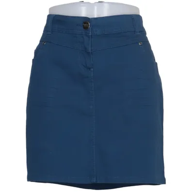 Rok (Blauw) van Janina Denim Katoen, Elastaan