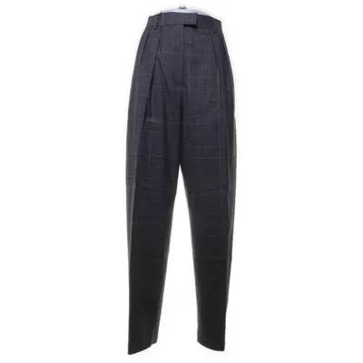 Suit pants (Gray, Multicolored) from Arket Wool, Polyester, Elastane
