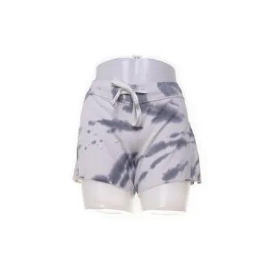 Sweat shorts (White, Multicolored) from Juvia Cotton, Polyester
