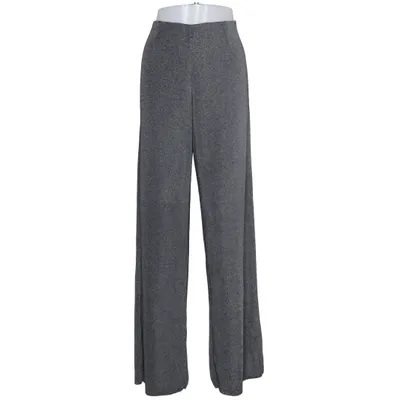 Palazzo pants (Gray) from Jonas Nielsen Metallic fiber, Polyamide, Viscose