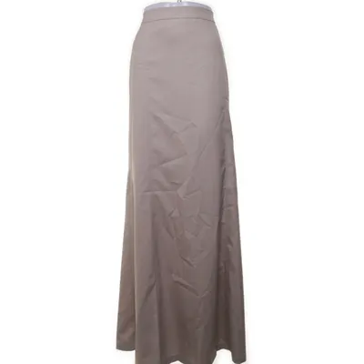 Långkjol (Beige) från Mango Basics Elastan, Polyester, Viskos