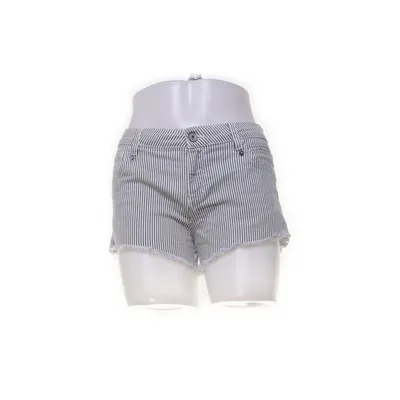 Jeansshorts (Blå, Vit) från Bershka Bomull, Elastan