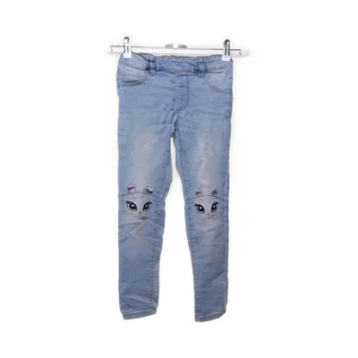 Jegging (Blauw) van Lab Industries by KappAhl Katoen, Elastaan, Polyester