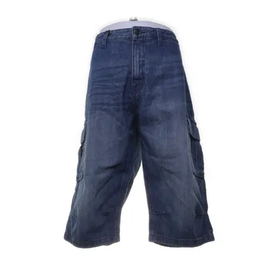 Cargo shorts (Blauw) van Dressmann Katoen, Polyester