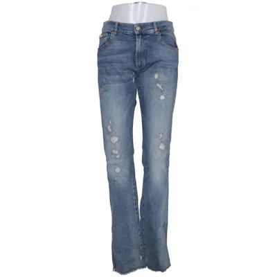 Spijkerbroek (Blauw) van Guess Katoen, Elastaan, Polyester