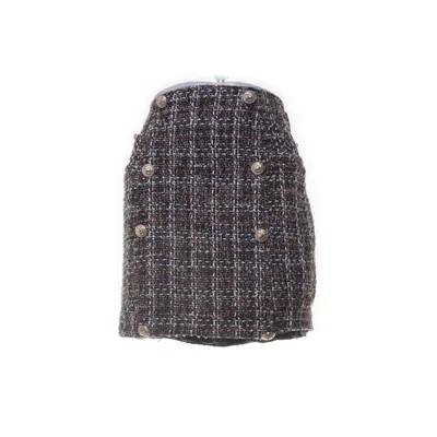 Skirt (Brown, Multicolored) from Timiami Polyester