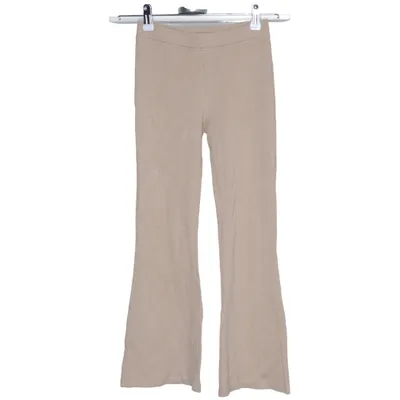 Byxor (Beige) från Lindex Elastan, Polyester, Viskos