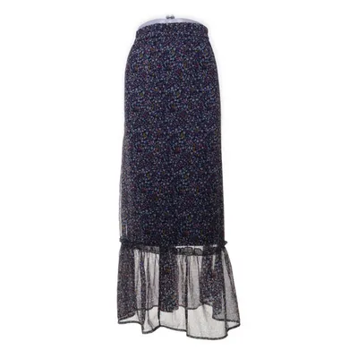 Maxi nederdel (Blå, Flerfarvet) fra Pigalle Polyester