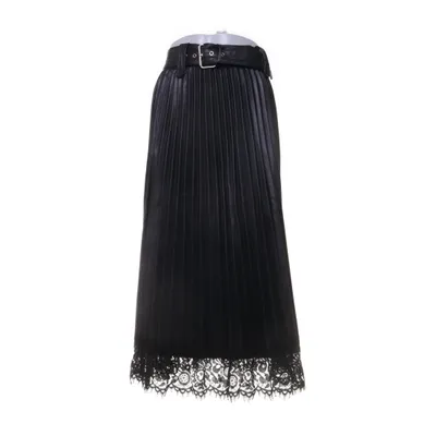 Maxi skirt (Black) from Morgan de Toi Cotton, Polyamide, Viscose