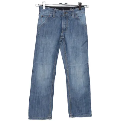 Spijkerbroek (Blauw) van Skills Katoen, Polyester