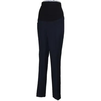Maternity pants (Blue) from Ted Bernhardtz at Work Elastane, Polyester, Wool