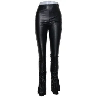 Pantalon en cuir (Noir) de SBetro