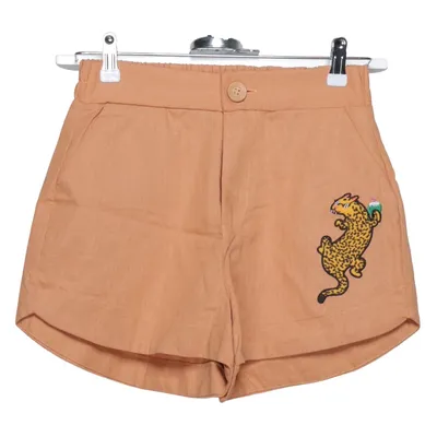 Shorts (Brown) from LUNE Cotton, Linen, Polyester, Viscose