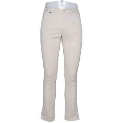 Chinos (Beige) van Mr Marvis Katoen, Elastaan