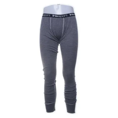 Lange onderbroek (Grijs, Meerkleurig) van Iris Sport Polyamide, Wol