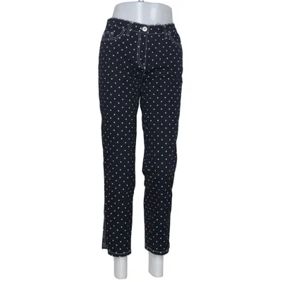 Jeans (Black, White) from Michele Cotton, Elastane