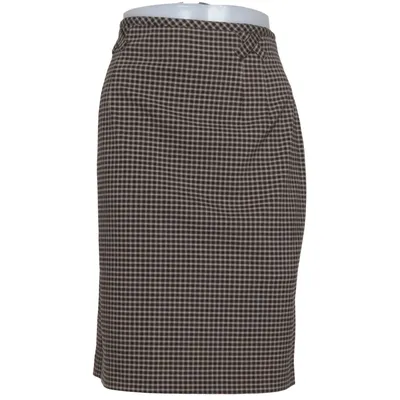 Kjol (Brun, Beige) från Nienhaus & Lotz Elastan, Polyester, Viskos
