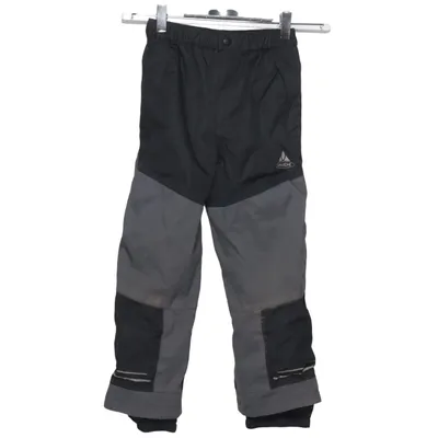 Rain pants (Black, Gray) from Vaude Polyamide, Polyester, Polyurethane