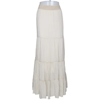 Maxi skirt (Beige) from Smooph Silk, Viscose