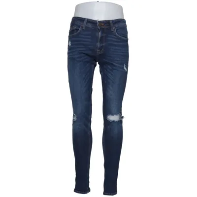 Spijkerbroek (Blauw) van Cross Jeans Katoen, Elastaan