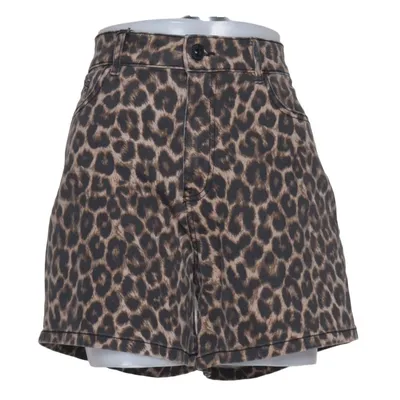 Denim shorts (Brown, Black) from Amisu Cotton, Elastane