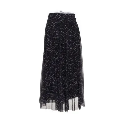 Skirt (Black, White) from Pull & Bear