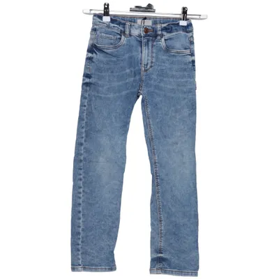 Jeans (Blå) från Lindex Bomull, Elastan, Polyester